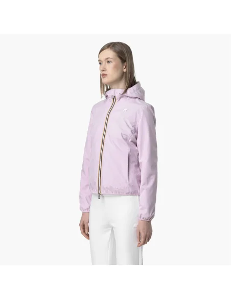 K-Way - Giubbino Donna Lily Stretch Poly Jersey Lilla Polvere Prezzo 180,00