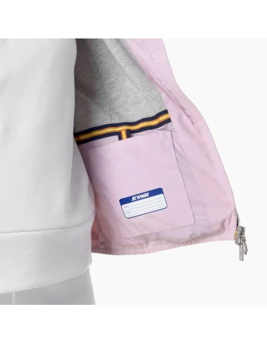K-Way - Giubbino Donna Lily Stretch Poly Jersey Lilla Polvere Prezzo 180,00