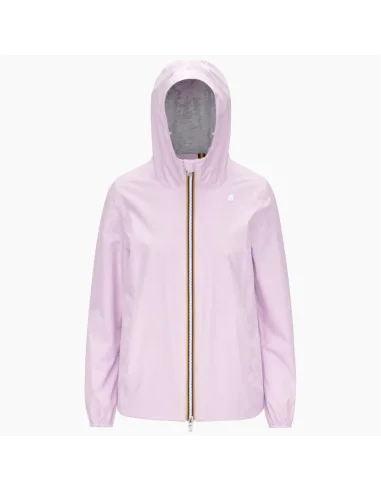K-Way - Giubbino Donna Marguerite Stretch Poly Jersey Lilla Polvere Prezzo 190,00