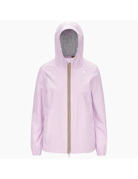 K-Way - Giubbino Donna Marguerite Stretch Poly Jersey Lilla Polvere Prezzo 190,00