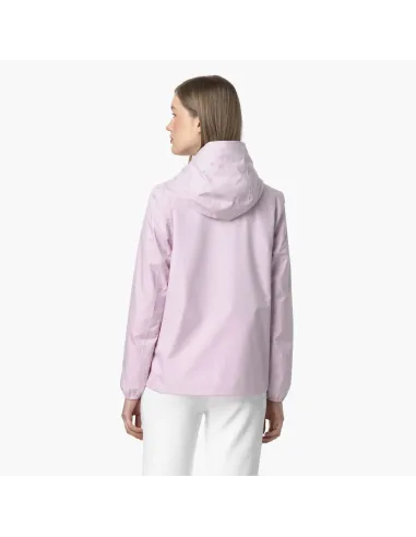 K-Way - Giubbino Donna Marguerite Stretch Poly Jersey Lilla Polvere Prezzo 190,00