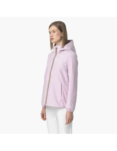 K-Way - Giubbino Donna Marguerite Stretch Poly Jersey Lilla Polvere Prezzo 190,00