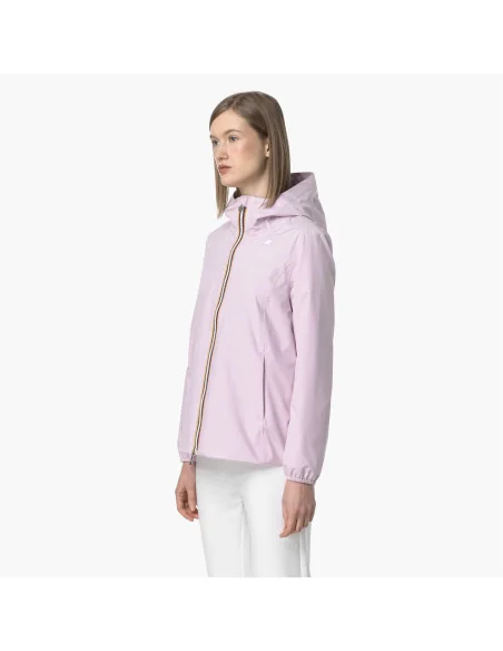 K-Way - Giubbino Donna Marguerite Stretch Poly Jersey Lilla Polvere Prezzo 190,00