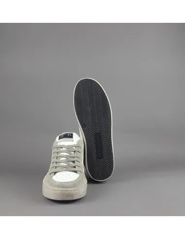 Ama Brand - Sneakers Uomo Slam Pelle Bianco Spoiler Ghiaccio Prezzo 205,00