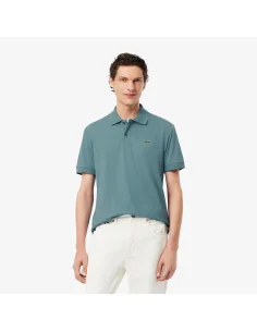 Lacoste - Polo Uomo Blu Grigio Prezzo 110,00