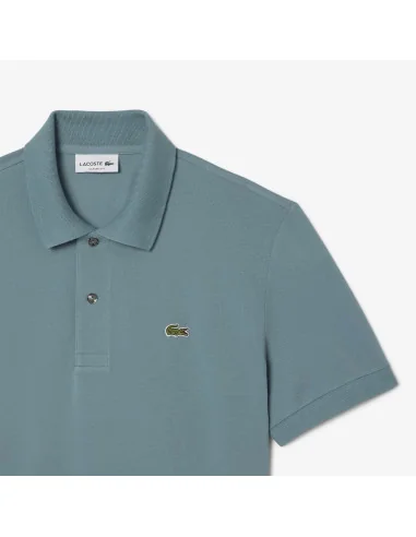 Lacoste - Polo Uomo Blu Grigio Prezzo 110,00