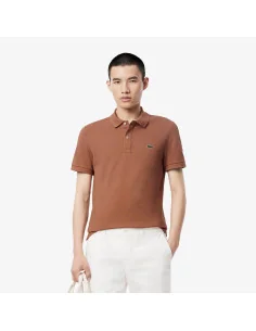 Lacoste - Polo Uomo Marrone Chiaro Prezzo 110,00