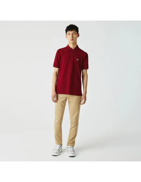 Lacoste - Polo Uomo Bordeaux Prezzo 110,00