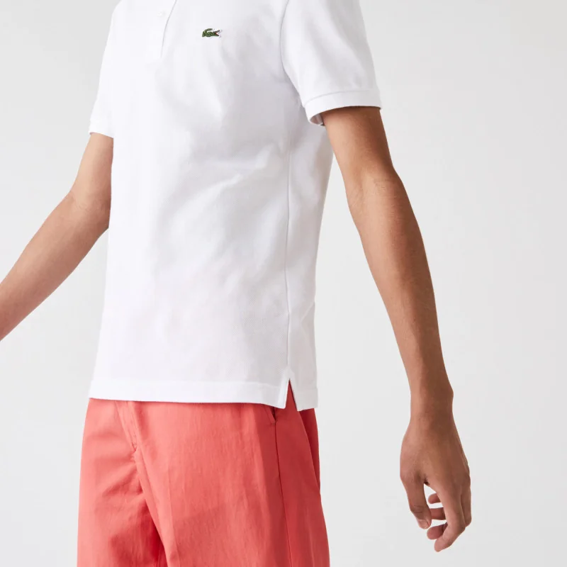 Lacoste - Polo Uomo Slim Fit Bianco Prezzo 110,00