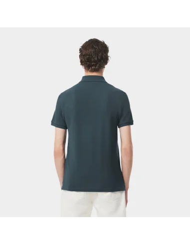 Lacoste - Polo Uomo Slim Fit Blu Petrolio Prezzo 110,00