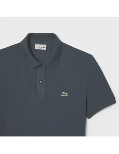 Lacoste - Polo Uomo Slim Fit Blu Petrolio Prezzo 110,00