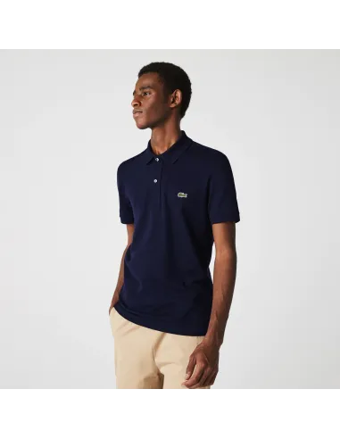 Lacoste - Polo Uomo Slim Fit Blu Scuro Prezzo 110,00