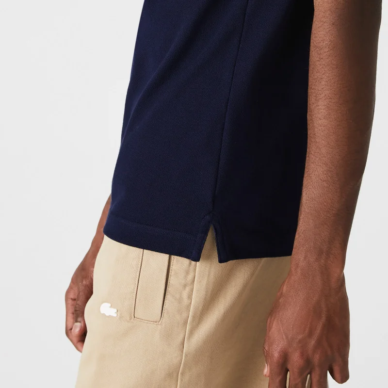 Lacoste - Polo Uomo Slim Fit Blu Scuro Prezzo 110,00