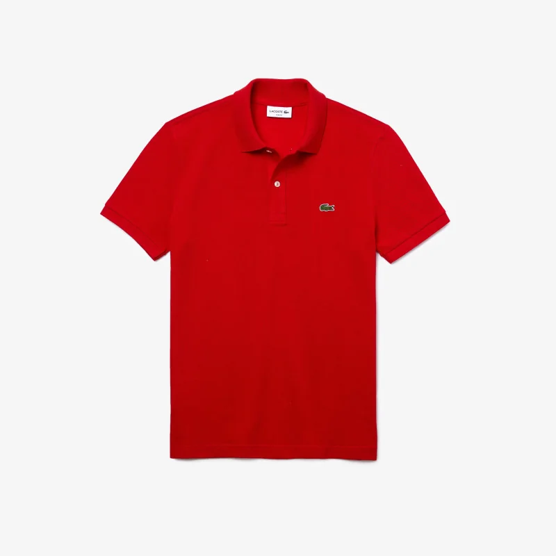 Lacoste - Polo Uomo Slim Fit Rosso Prezzo 110,00