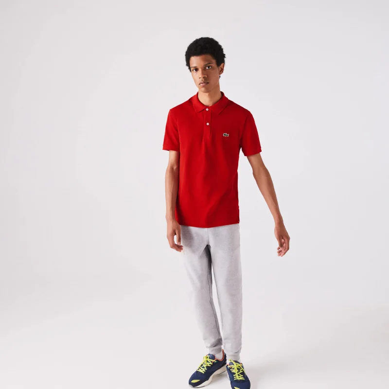 Lacoste - Polo Uomo Slim Fit Rosso Prezzo 110,00