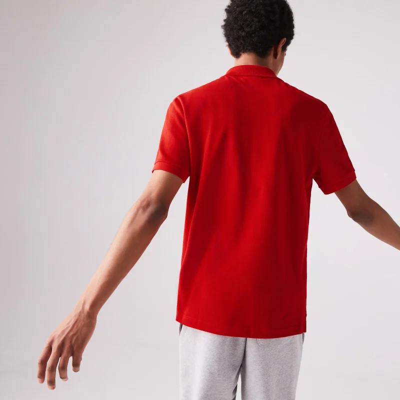 Lacoste - Polo Uomo Slim Fit Rosso Prezzo 110,00