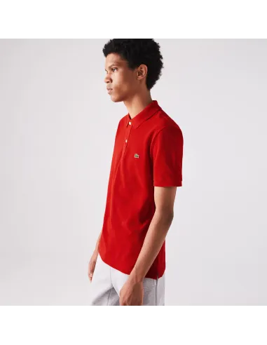 Lacoste - Polo Uomo Slim Fit Rosso Prezzo 110,00