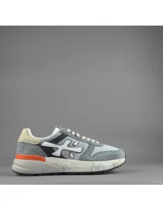 Premiata - Sneakers Uomo Mick Camoscio Tela Avion Chiaro Prezzo 240,00