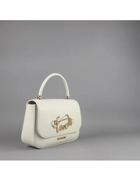 Love Moschino - Borsa A Mano Donna Pu Avorio Prezzo 235,00