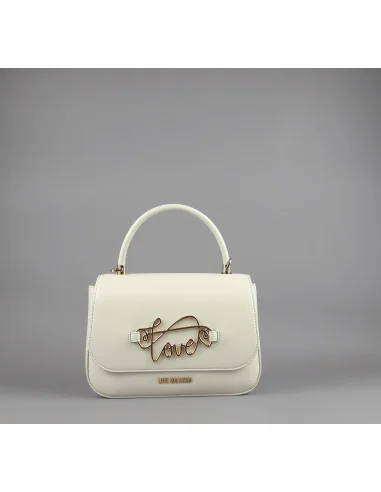 Love Moschino - Borsa A Mano Donna Pu Avorio Prezzo 235,00