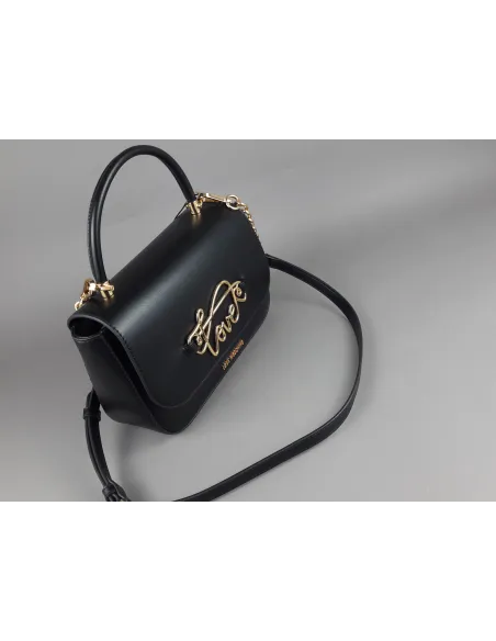 Love Moschino - Borsa A Mano Donna Pu Nero Prezzo 235,00