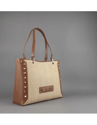 Love Moschino - Borsa Shopping Donna Pu Marrone Prezzo 250,00