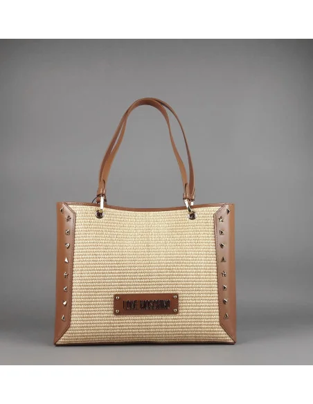 Love Moschino - Borsa Shopping Donna Pu Marrone Prezzo 250,00