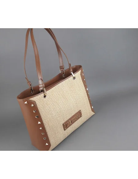 Love Moschino - Borsa Shopping Donna Pu Marrone Prezzo 250,00