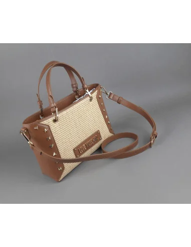 Love Moschino - Borsa A Mano Donna Pu Marrone Prezzo 240,00