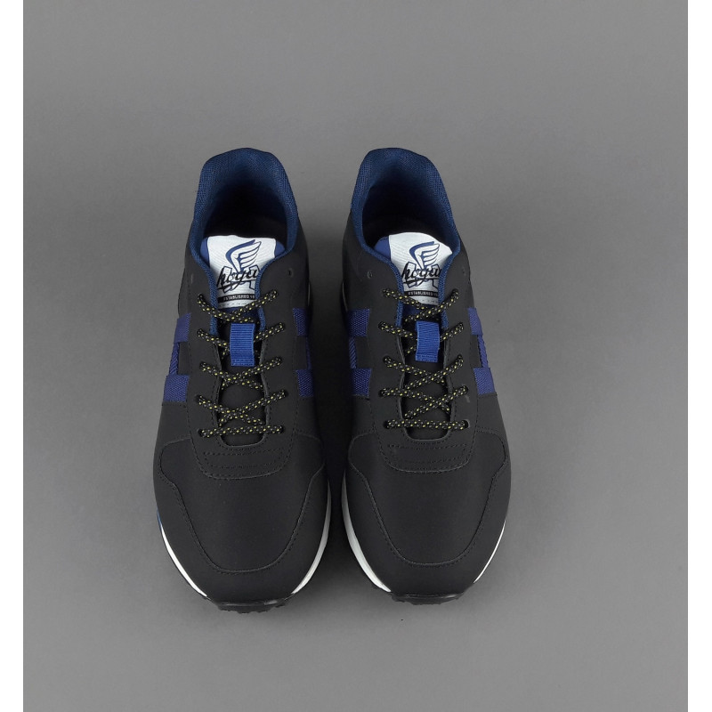 Hogan _ _ Sa Sneakers H383 Uomo Pelle Gommata Tela Nero H Tessuto Pezzo 290,00