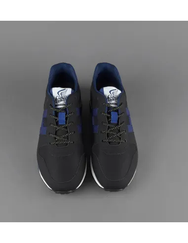 Hogan _ _ Sa Sneakers H383 Uomo Pelle Gommata Tela Nero H Tessuto Pezzo 290,00