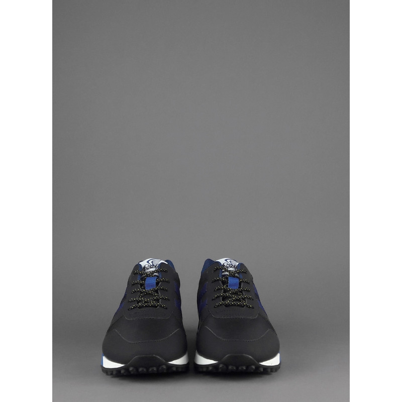 Hogan _ _ Sa Sneakers H383 Uomo Pelle Gommata Tela Nero H Tessuto Pezzo 290,00