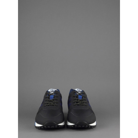 Hogan _ _ Sa Sneakers H383 Uomo Pelle Gommata Tela Nero H Tessuto Pezzo 290,00