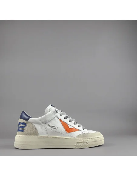 4B12 - Sneakers Uomo Kyle Pelle Bianco Prezzo 209,00
