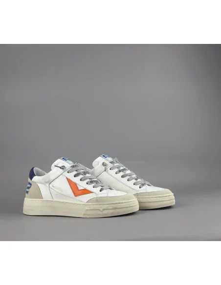 4B12 - Sneakers Uomo Kyle Pelle Bianco Prezzo 209,00