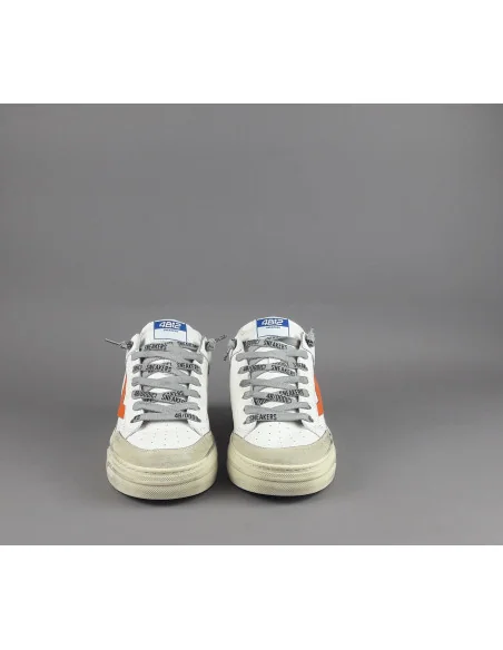 4B12 - Sneakers Uomo Kyle Pelle Bianco Prezzo 209,00