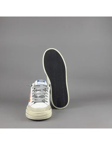 4B12 - Sneakers Uomo Kyle Pelle Bianco Prezzo 209,00