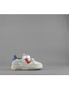 2B12 - Sneakers Baby Hyper Pelle Camoscio Bianco Prezzo 89,00