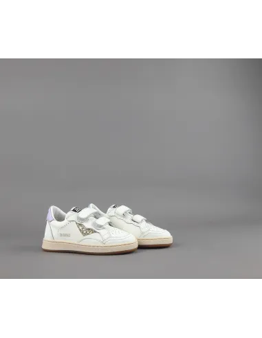 2B12 - Sneakers Baby Play Pelle Bianco Prezzo 89,00