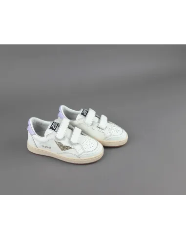 2B12 - Sneakers Junior Play Pelle Bianco Prezzo 99,00