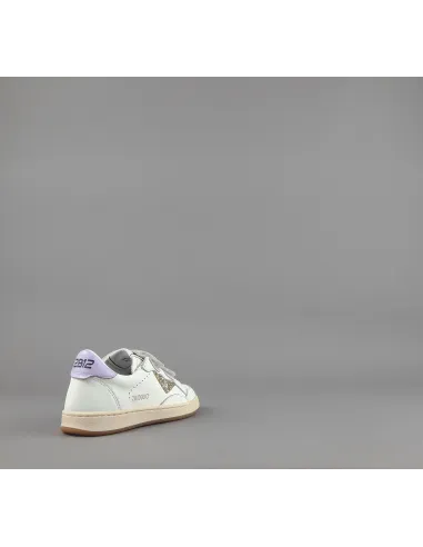 2B12 - Sneakers Junior Play Pelle Bianco Prezzo 99,00