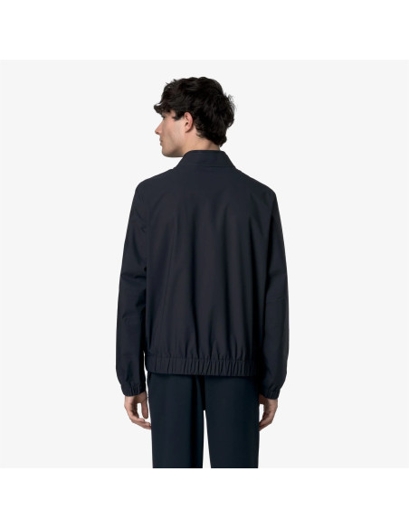 K-Way - Giubbino Uomo Aurene Stretch Dot Nylon Stretch Blu Scuro Prezzo 180,00