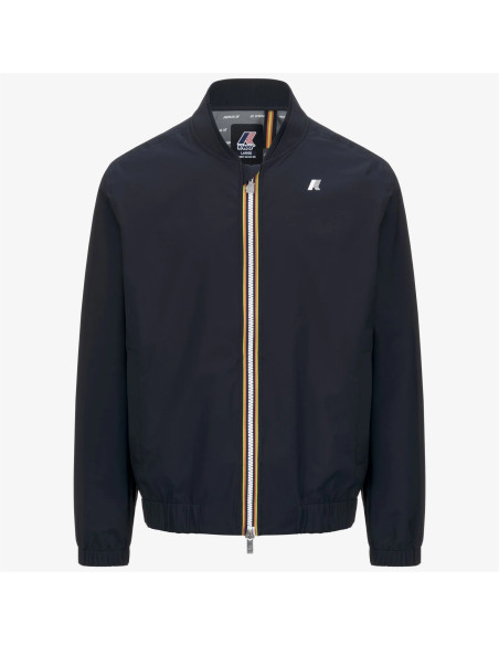 K-Way - Giubbino Uomo Aurene Stretch Dot Nylon Stretch Blu Scuro Prezzo 180,00