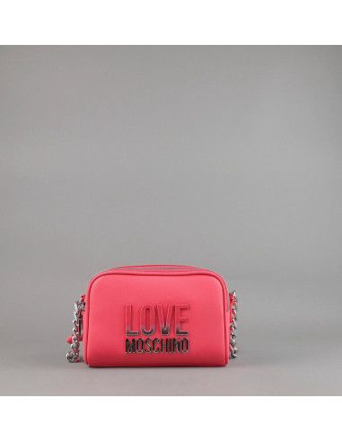 Love Moschino - Camera Bag Donna Pu Rosso Corallo Prezzo 210,00
