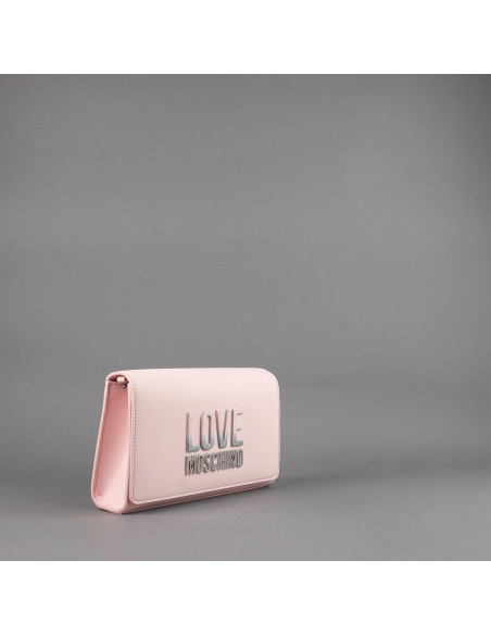 Love Moschino - Pochette Donna Pu Rosa Chiaro Prezzo 165,00