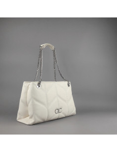 Gio Cellini - Borsa A Spalla Donna Avorio Prezzo 129,00