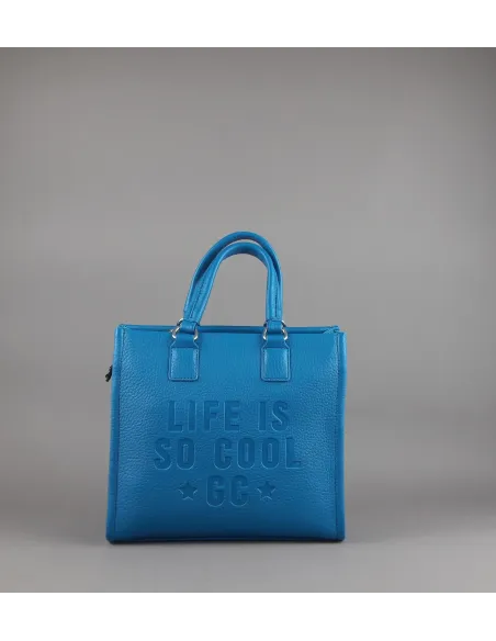 Gio Cellini - Borsa A Mano Donna Blu Avion Prezzo 99,00