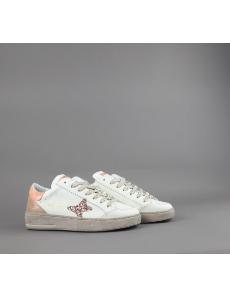 Ama Brand - Sneakers Donna Slam Pelle Bianco Prezzo 205,00