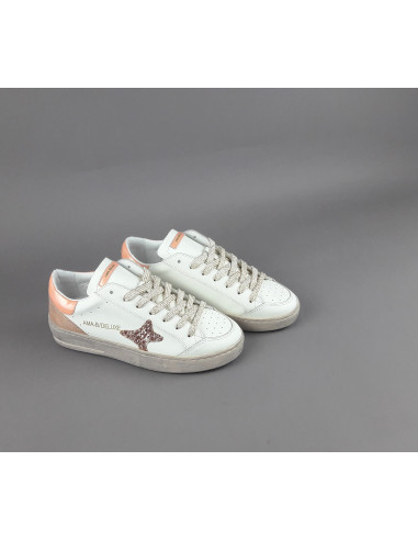 Ama Brand - Sneakers Donna Slam Pelle Bianco Prezzo 205,00