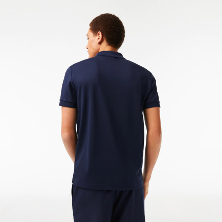 Lacoste - Polo Uomo In Cotone Pima Blu Scuro Prezzo 100,00